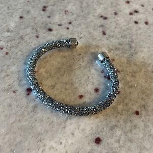 COPY - Swarovski crystal bracelet silver/gray